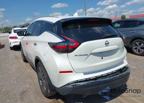2020 Nissan Murano Platinum Fwd из США, поврежденный, VIN 5N1AZ2DJ3LN115526